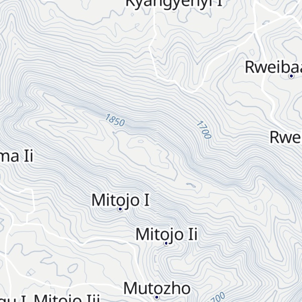 Map of Kyangyenyi