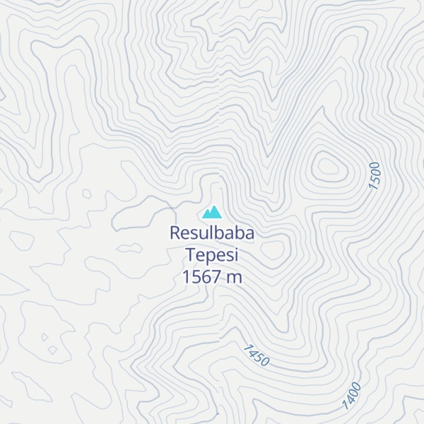 Map of Resulbaba Tepesi