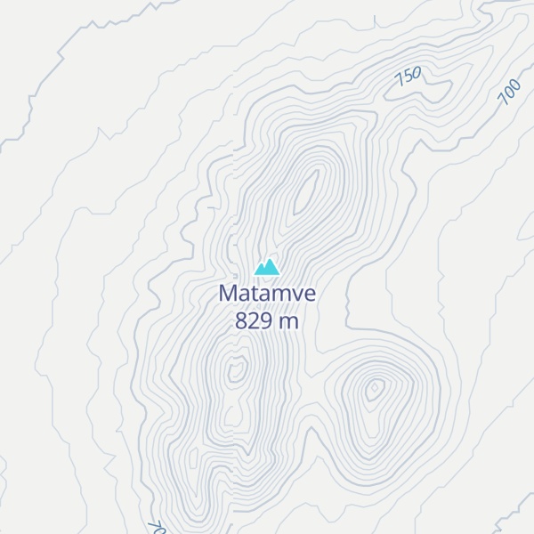 Map of Matamve
