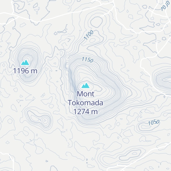Map of Mont Tokomada