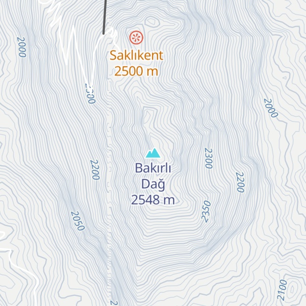 Map of Bakırlı Dağ