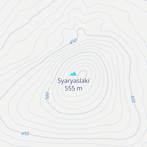 Map of Syaryaslaki