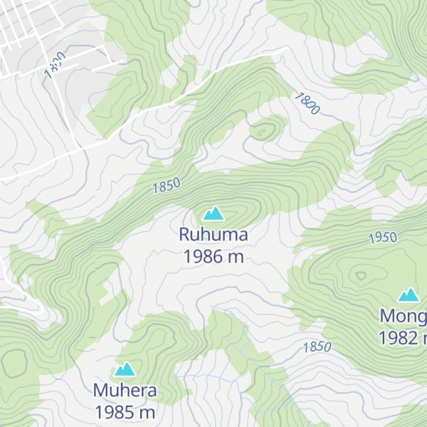 Map of Ruhuma