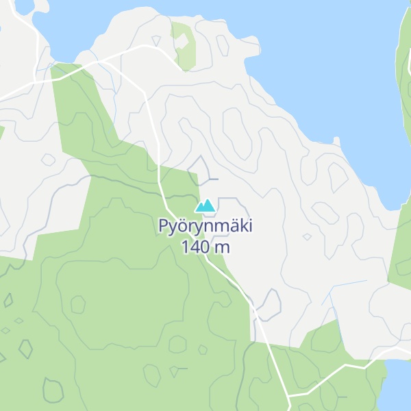 Map of Pyörynmäki