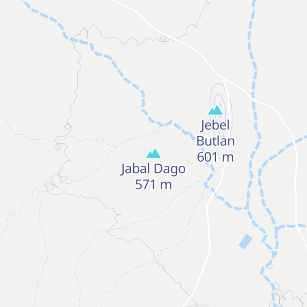 Map of Jabal Dago