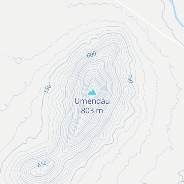 Map of Umendau