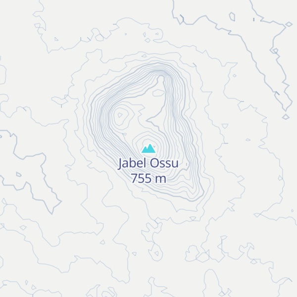 Map of Jabel Ossu