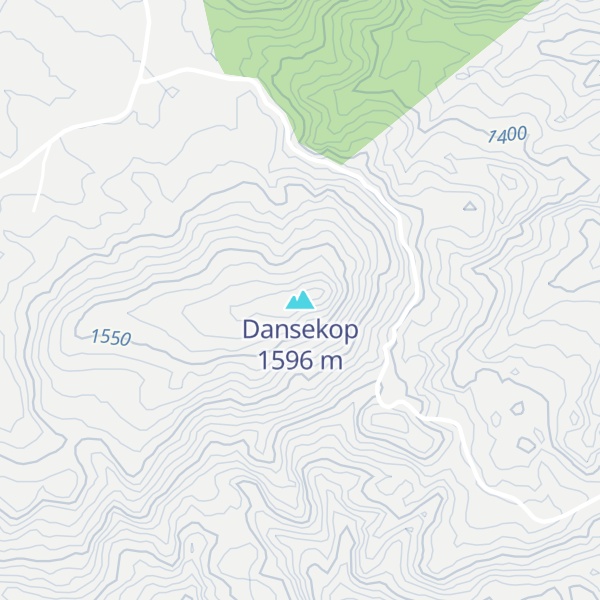 Map of Dansekop