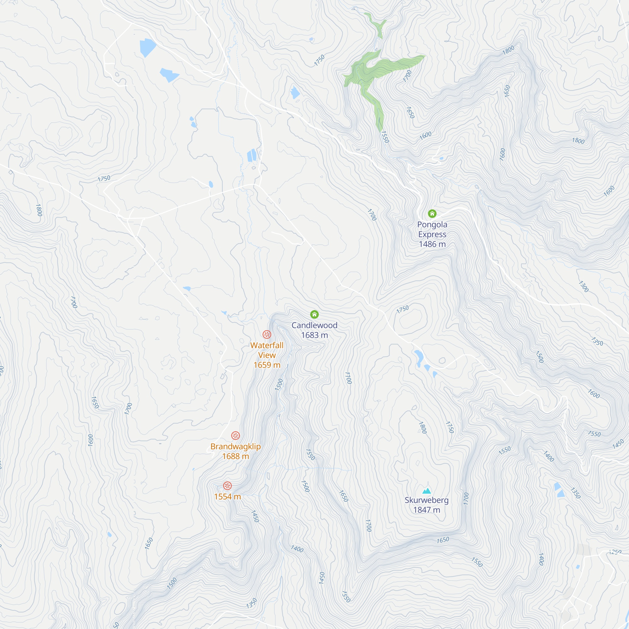 Candlewood map
