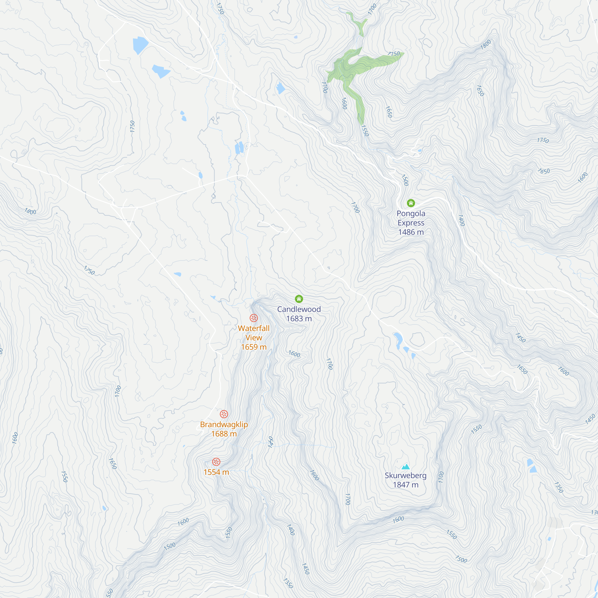 Candlewood map