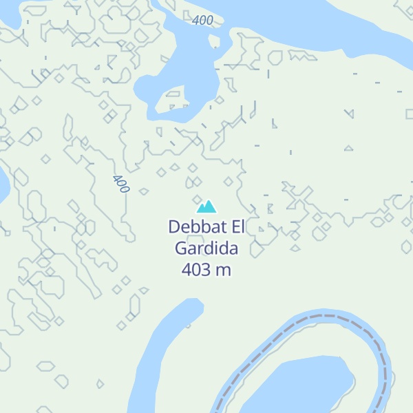 Map of Debbat El Gardida