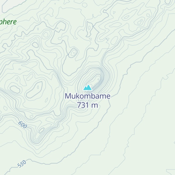 Map of Mukombame