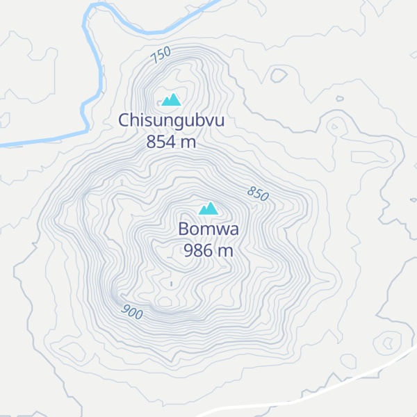 Map of Bomwa
