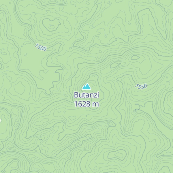 Map of Butanzi