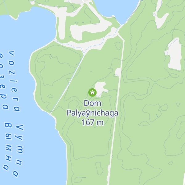 Map of Dom Palyaўnichaga
