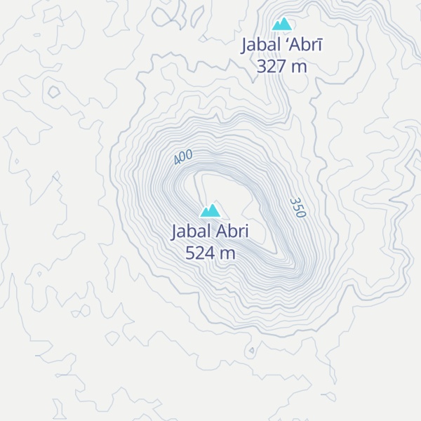 Map of Jabal Abri