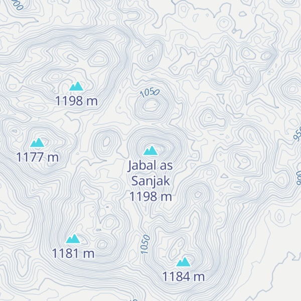 Map of Jabal as Sanjak