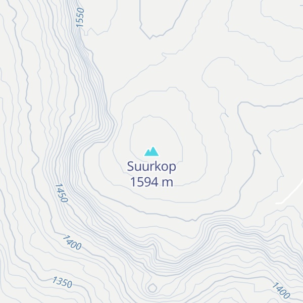 Map of Suurkop
