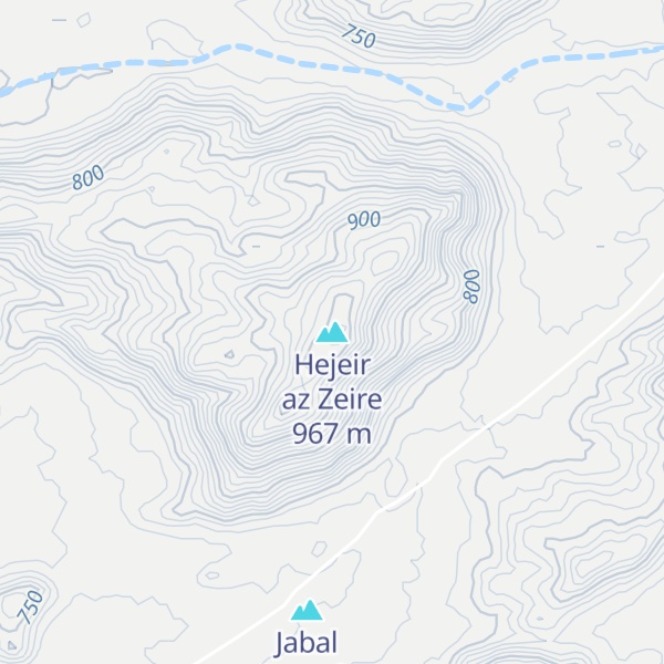 Map of Hejeir az Zeire