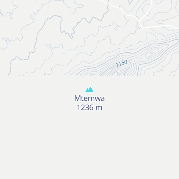 Map of Mtemwa