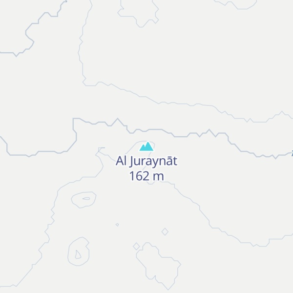 Map of Al Juraynāt