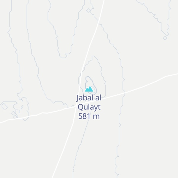 Map of Jabal al Qulayt