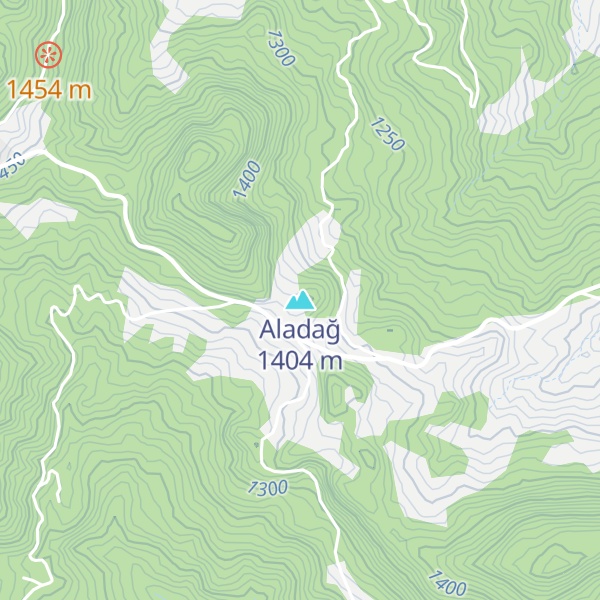 Map of Aladağ