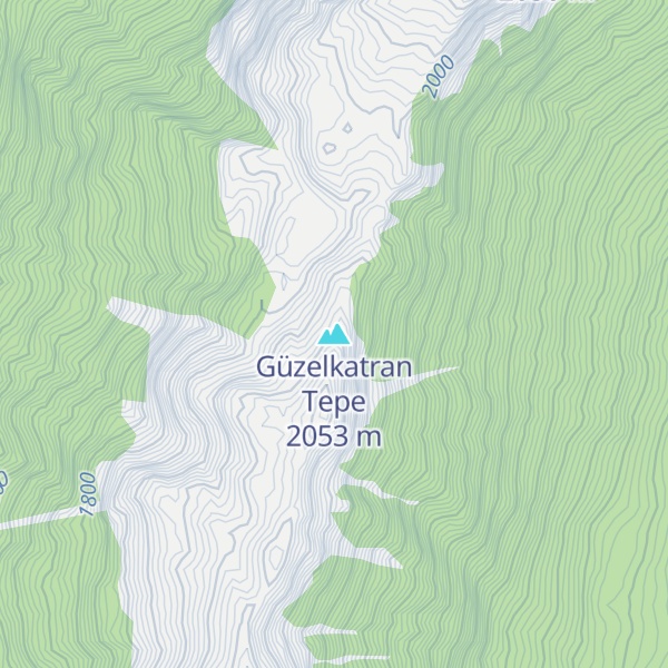 Map of Güzelkatran Tepe