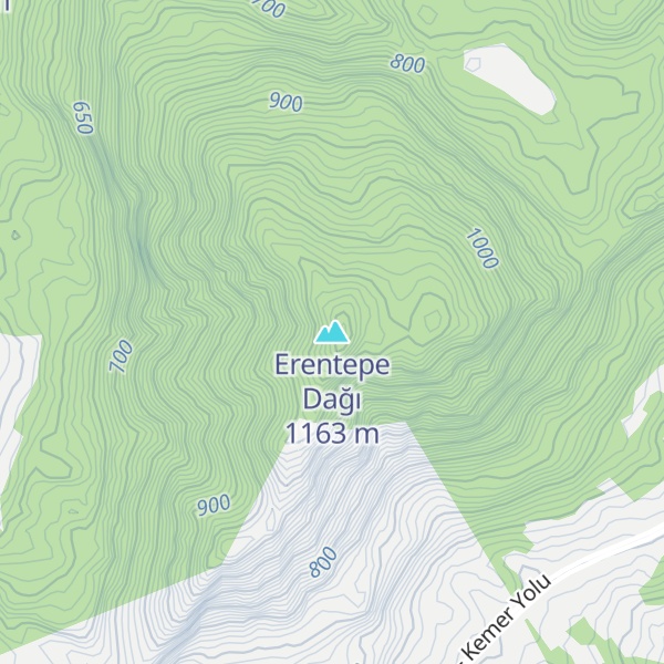 Map of Erentepe Dağı