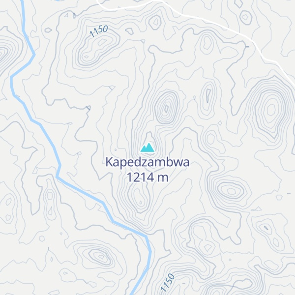 Map of Kapedzambwa