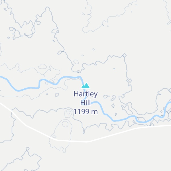 Map of Hartley Hill