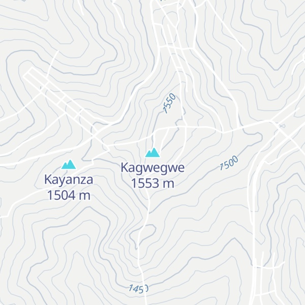 Map of Kagwegwe