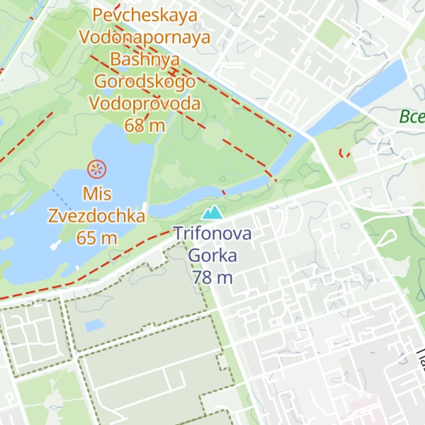 Map of Trifonova Gorka