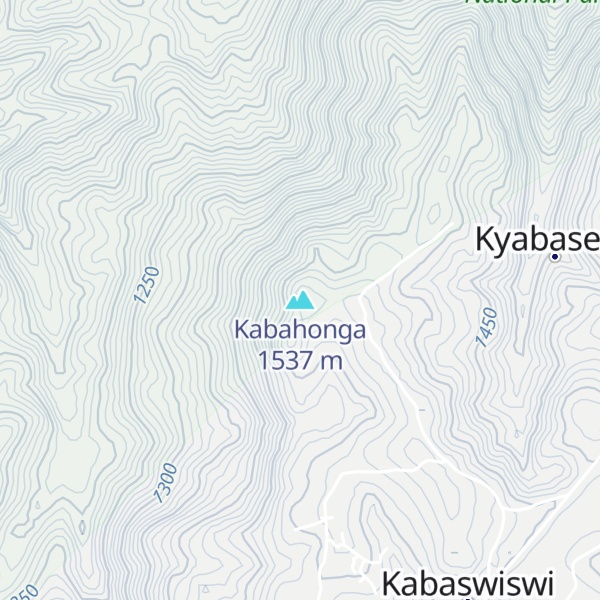 Map of Kabahonga