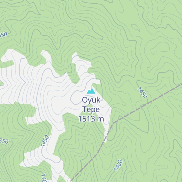 Map of Oyuk Tepe