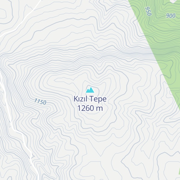 Map of Kızıl Tepe