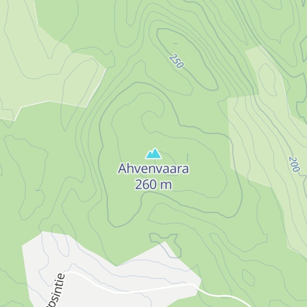 Map of Ahvenvaara