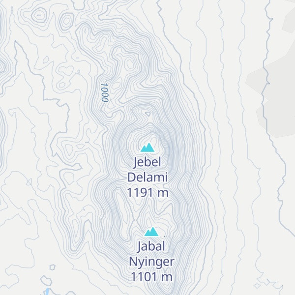 Map of Jebel Delami