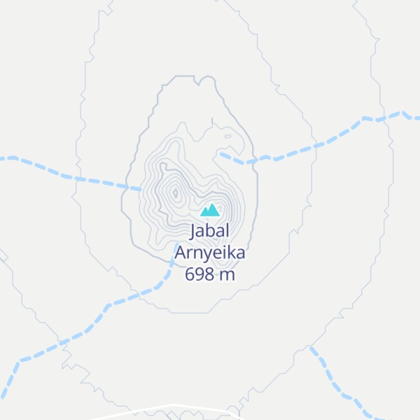 Map of Jabal Arnyeika