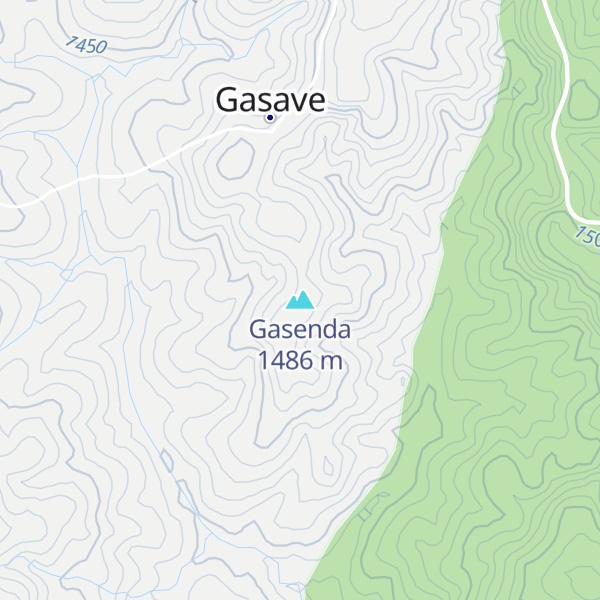 Map of Gasenda