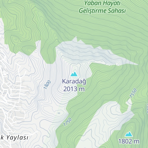 Map of Karadağ