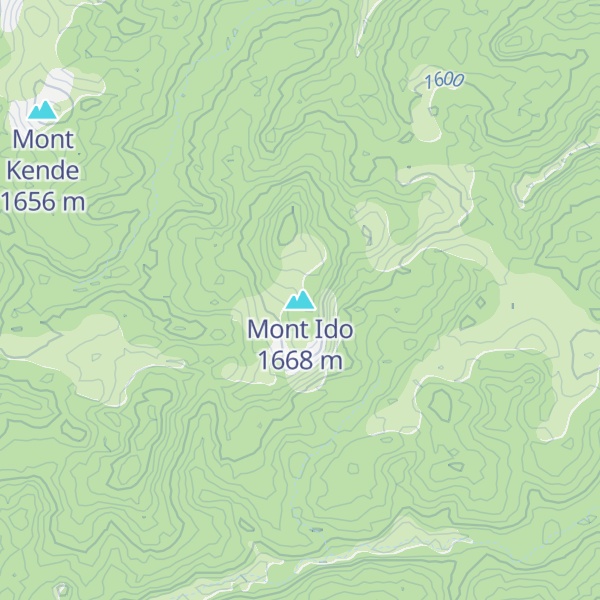 Map of Mont Ido