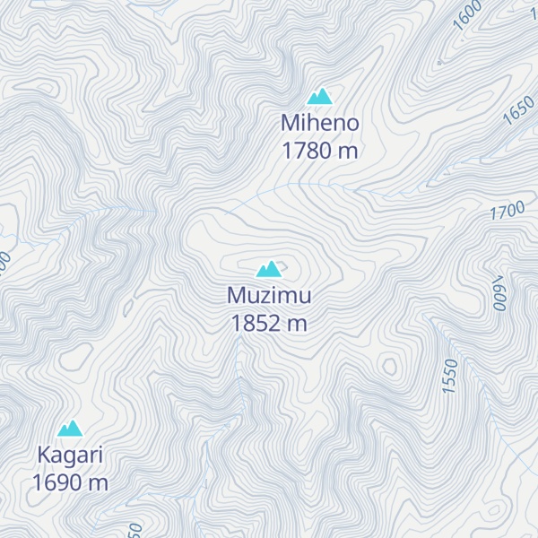 Map of Muzimu