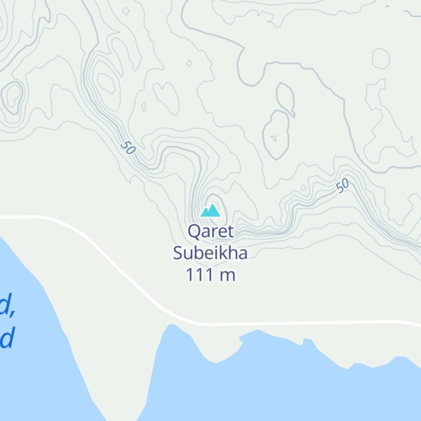 Map of Qaret Subeikha
