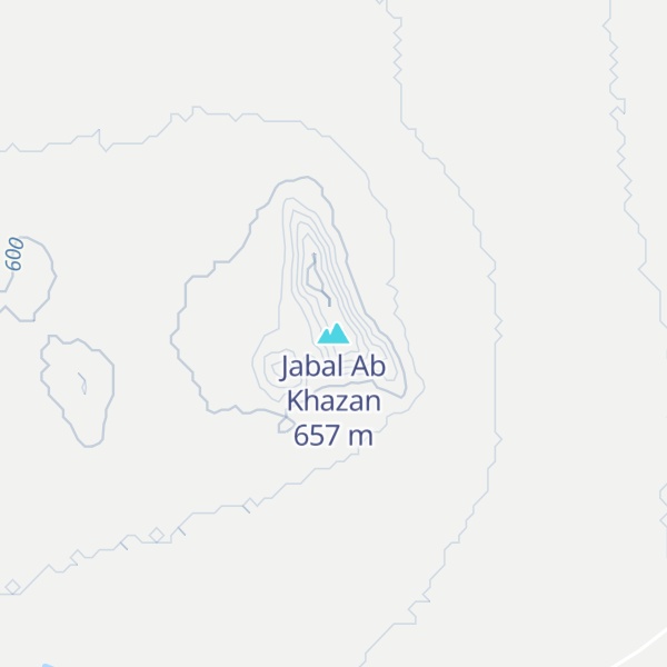 Map of Jabal Ab Khazan