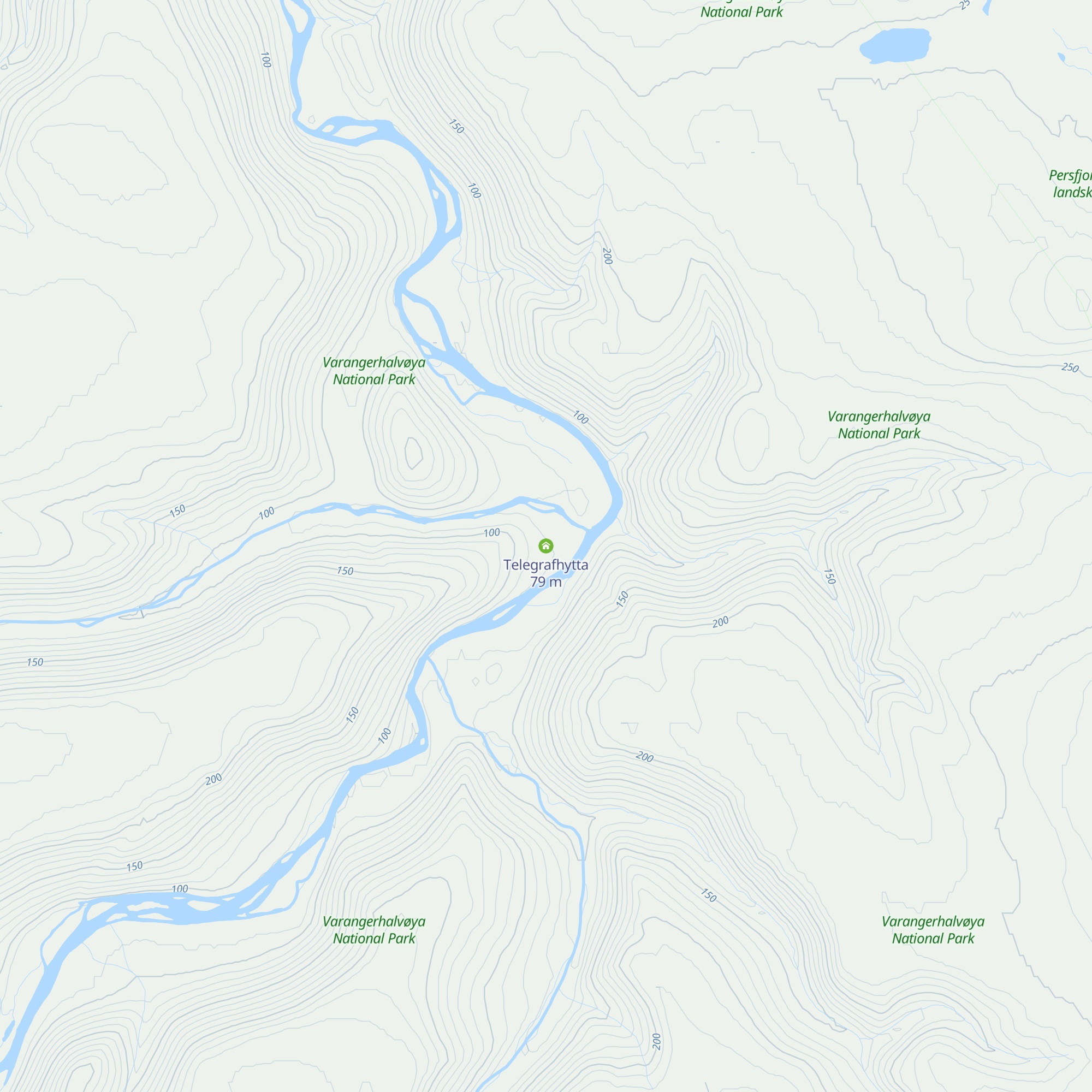 Telegrafhytta map