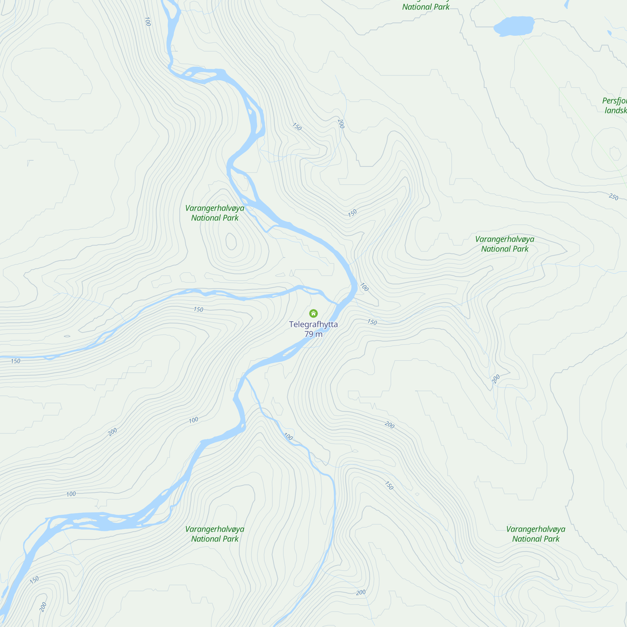 Telegrafhytta map