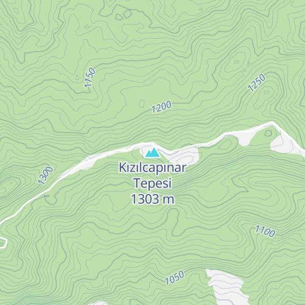 Map of Kızılcapınar Tepesi