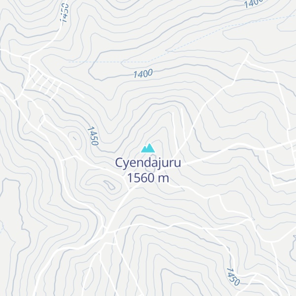 Map of Cyendajuru