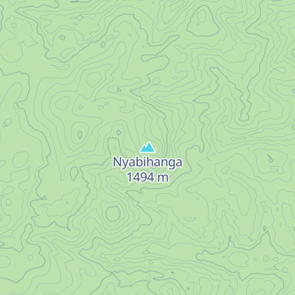 Map of Nyabihanga